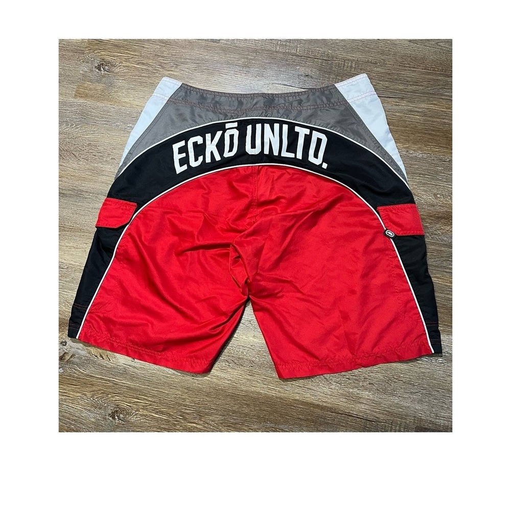 Y2K Ecko Unlimited‎ Spellout Men's Swim Shorts
